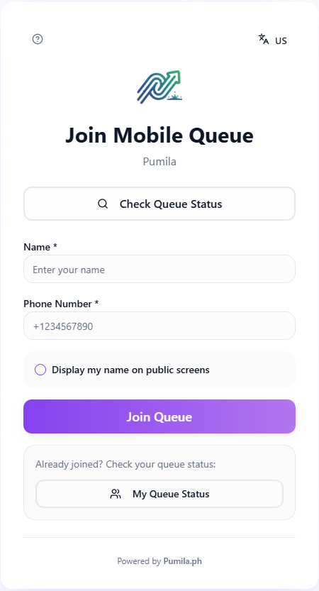 Pumila.ph - Smart Queue Management System Philippines